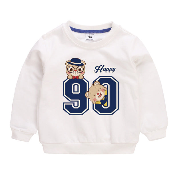 Children's Sweater Pullover Boys Baby Cotton Top - Luxury Fashion London