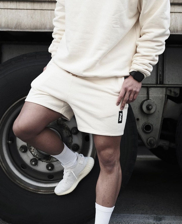 Solid Color Loose Bottom Crotch Shorts Men - Luxury Fashion London