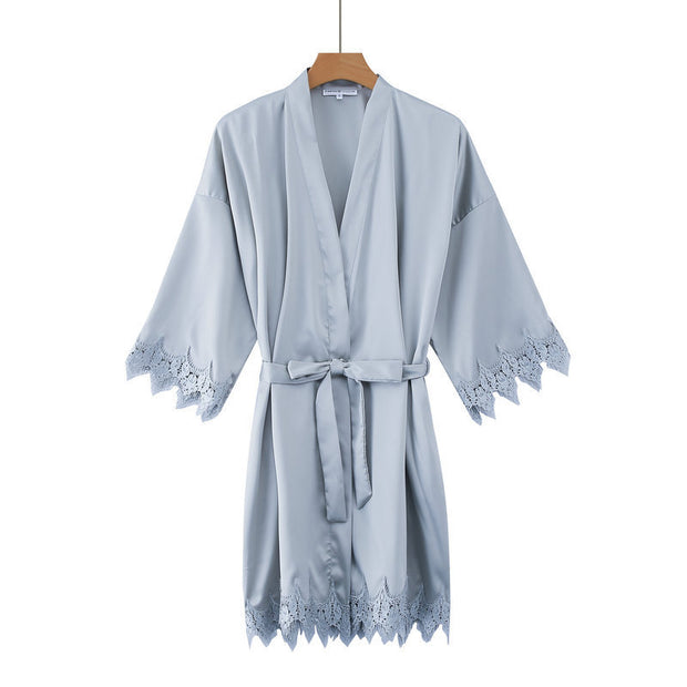 Wedding party dressing gown - Luxury Fashion London