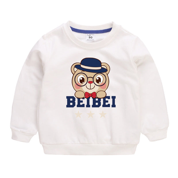 Children's Sweater Pullover Boys Baby Cotton Top - Luxury Fashion London