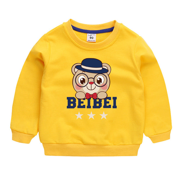 Children's Sweater Pullover Boys Baby Cotton Top - Luxury Fashion London