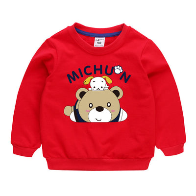 Children's Sweater Pullover Boys Baby Cotton Top - Luxury Fashion London