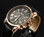 Casual Fashion Belt Men's Watch Roman Digital Dial - Luxury Fashion London