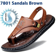 Men's Fashion Latex Soft Bottom Flip Sandals - Luxury Fashion London