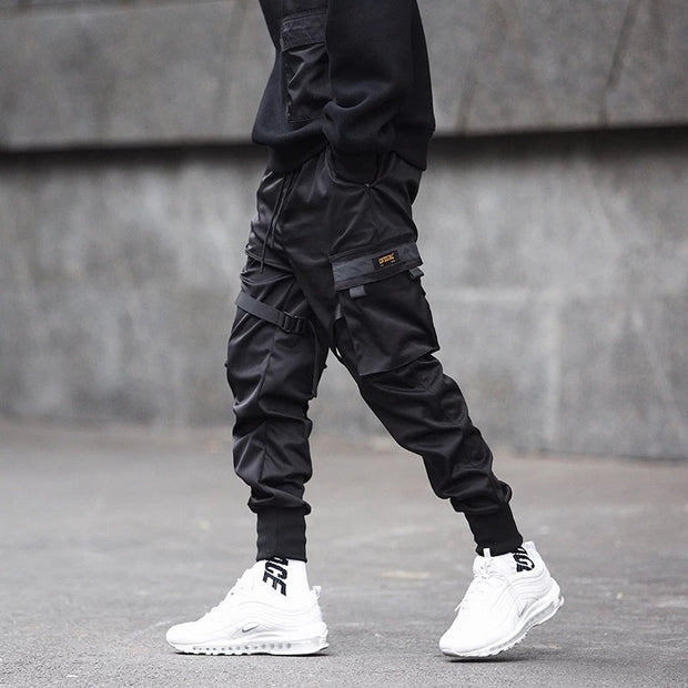 Spring Pants National Fashion Multi-pocket Casual Loose Fashion Brand Overalls Men - Luxury Fashion London