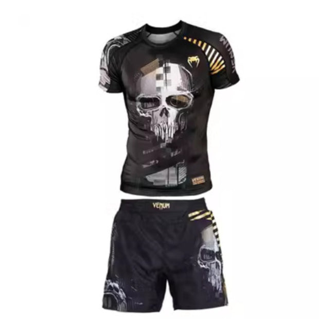 Sanda Training Clothing Boxing Fighting Boxing Tight Quick Drying Clothes - Luxury Fashion London