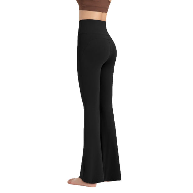 Antibacterial Yoga Bell-bottom Pants Women Lycra Luxury Fashion London