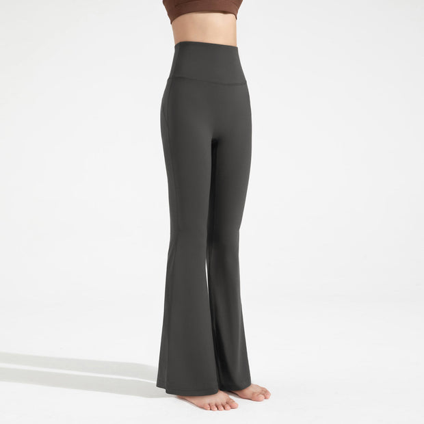 Antibacterial Yoga Bell-bottom Pants Women Lycra Luxury Fashion London