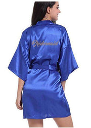 Bridesmaid dressing gown Luxury Fashion London