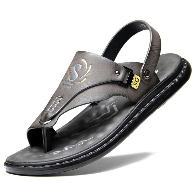 Men's Fashion Latex Soft Bottom Flip Sandals - Luxury Fashion London