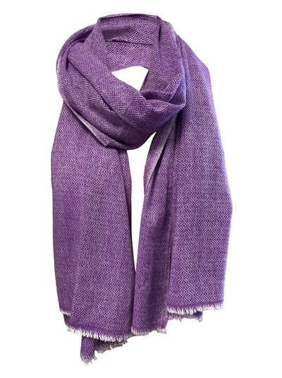 LUXURY HANDMADE cashmere scarf NATURAL super soft winter shawl unisex trending scarf Xmas gift for him and her - Luxury Fashion London